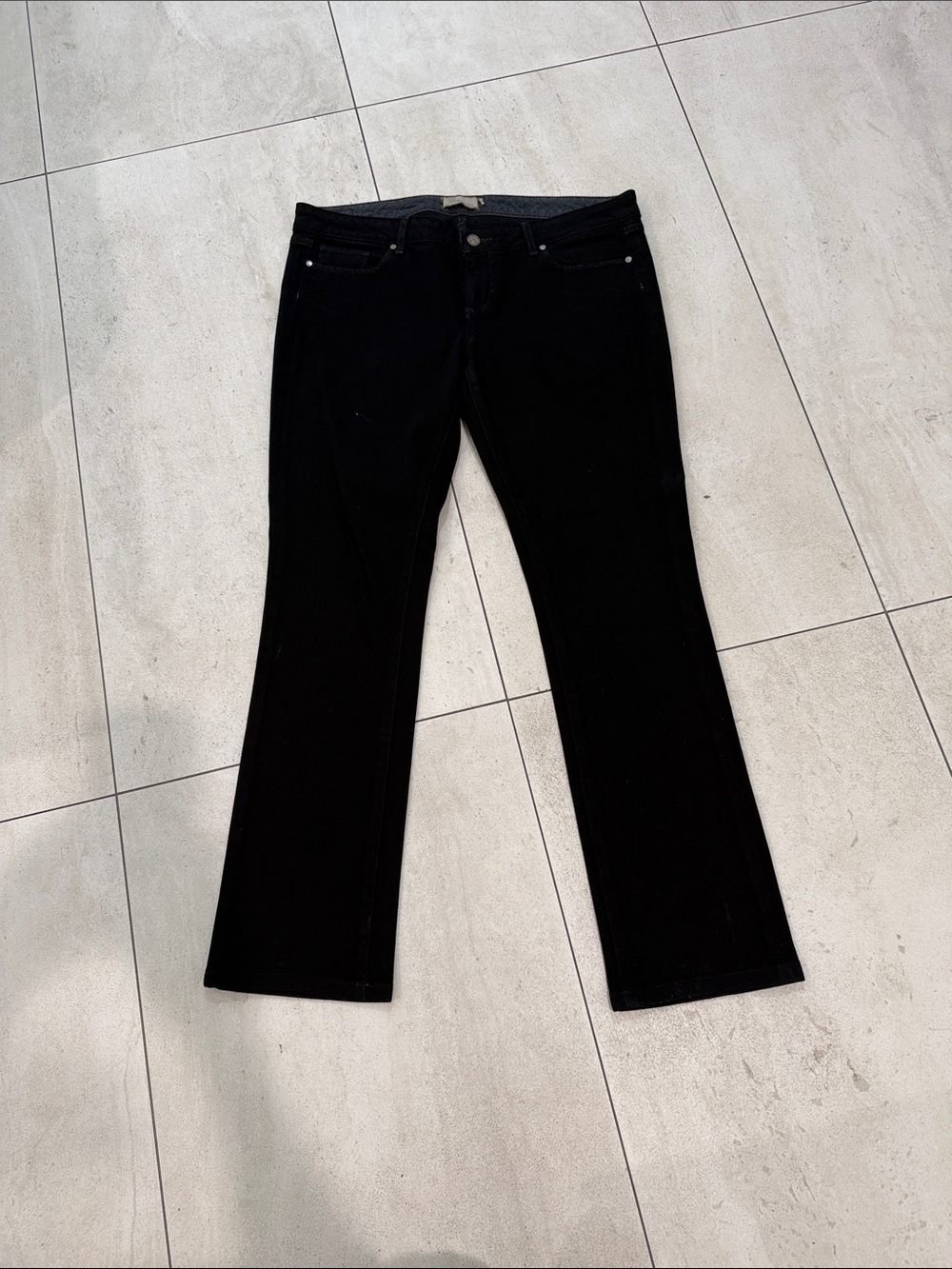PAIGE Black Flare Jeans 32